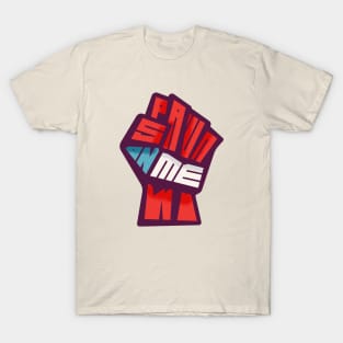 Spawn On Me Black Power (Purple, Blue, Red) T-Shirt